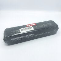 Stier torque wrench 1/4", 5–25 Nm, 1 Nm scale, 29 cm, high release accuracy, for industry, automotive, energy