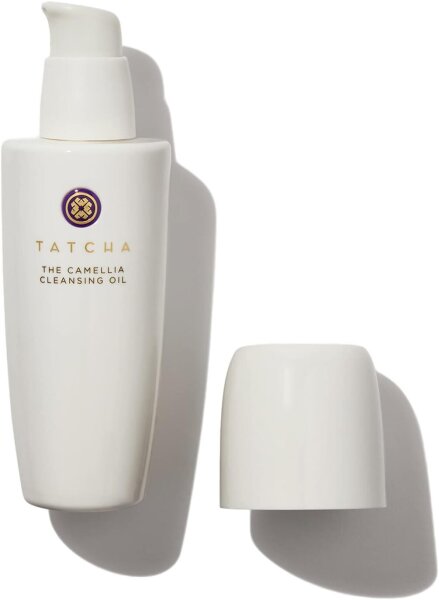 TATCHA Camellia Cleansing Oil 150ml, Gesichtsreiniger, parfümfrei, für trockene & empfindliche Haut, nährend, tierversuchsfrei, natürliche Formel