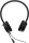 Jabra Evolve 20 MS Stereo Headset, wired, on-ear, black, stereo, microphone with noise cancellation