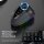 Jomaa XM7 Vertical Mouse, wireless, 4800 DPI, Bluetooth/2.4G, rechargeable, RGB, 6 buttons, quiet, ergonomic, black