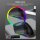 Jomaa XM7 Vertical Mouse, wireless, 4800 DPI, Bluetooth/2.4G, rechargeable, RGB, 6 buttons, quiet, ergonomic, black
