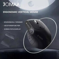 Jomaa MKE604, ergonomic vertical mouse, wireless, 2.4 GHz...