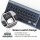 JOMAA Bluetooth Keyboard with Touchpad, Dual-Mode, Slim, Wireless, Numeric Keypad, Mouse Function, Compatible with Windows, Android, iOS, Grey