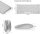 Kabelloses Tastatur-Maus-Set, Dual-Mode Bluetooth/2,4 GHz, Multi-Device, wiederaufladbar, Type-C, Silber, 10 m Reichweite