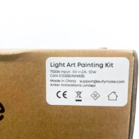 eufyMake T5206 3D Texture Art Malset, 150x200mm, 5W/2A, 10W, Light Art Painting Kit, individuell anpassbar
