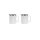 eufyMake V72S0 Edelstahl-Reisebecher 355 ml, doppelwandig, auslaufsicher, individuell anpassbar, 2er-Set