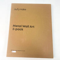 eufyMake V72M0 Metall-Wandkunst Rohlinge, 2 Stück, 300x400 mm, für UV-Drucker E1, individuell gestaltbar
