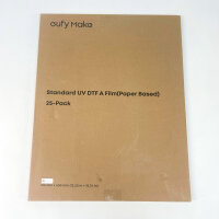 eufyMake V72Y0 UV-DTF printing film, 310x400 mm, standard, can be cut to size, 25 pieces