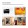 eufyMake V72L0 Wall Art, 300 x 400 mm, Customizable, Set of 5, Personalized Canvas Decor