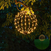SELED LED SLD30W light sphere, 30 cm, 192 LEDs, warm white 2700K, IP40, 220–240V, indoor use, 4 kWh/1000h