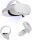 Meta Quest 2 VR-Headset, 128GB, Standalone, 1832x1920 LCD, 90Hz, 360° Sichtfeld, Wi-Fi, USB-C, Touch-Steuerung, Gaming & Fitness