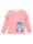 Disney Lilo & Stitch Kinder Langarmshirt, Größe 128, rosa, Longsleeve mit Motiv, bequemer Schnitt