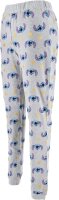 Disney Lilo & Stitch Womens Fleece Pyjama Set S, Dark Blue, Soft Pyjamas with Long-Sleeved Shirt & Pants, Stitch Motif
