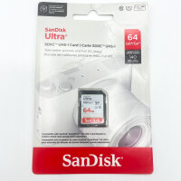 SanDisk Ultra SDXC 64GB Speicherkarte, 140MB/s, UHS-I,...