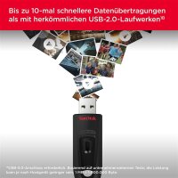 SanDisk Ultra USB-Stick 32GB, USB 3.0, 130MB/s Lesen,...