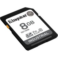 Kingston Industrial SDIT/8GB SDHC Memory Card, UHS-I U3 V30, 100 MB/s Read, Rugged, for Extreme Conditions