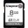 Kingston Industrial SDIT/8GB SDHC Memory Card, UHS-I U3 V30, 100 MB/s Read, Rugged, for Extreme Conditions