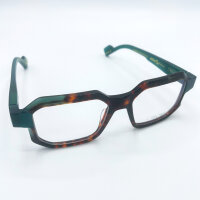 Etnia Barcelona Chroma N27 Unisex Glasses, Model 5 CHR027, Havana Green, 51 mm lens width, 17 mm bridge, 142 mm temples