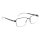 Etnia Barcelona ROVER 55O BK Mens Glasses, black metal frame, 55 mm lens width, 18 mm bridge width, 142 mm temple length, transparent lenses