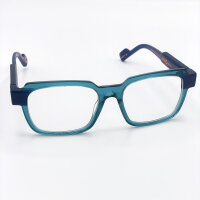Etnia Barcelona CHROMA N07 glasses, model CHR007, 54 mm lens width, 17 mm bridge, 142 mm temples, turquoise-blue