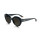 Etnia Barcelona SWEET 53S BK Womens Sunglasses, round, 53 mm lenses, 21 mm bridge, 142 mm temples