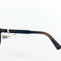 Davidoff DAPS 112-02 sunglasses, 55mm lenses, 19mm bridge, 150mm temples, brown acetate frame, green lenses