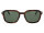 Davidoff DAPS 112-02 sunglasses, 55mm lenses, 19mm bridge, 150mm temples, brown acetate frame, green lenses