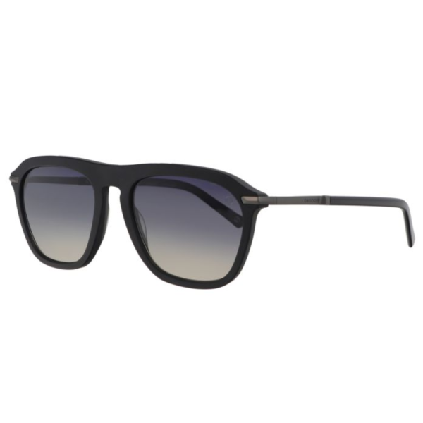 Davidoff DAPS107-01 sunglasses, lens width 55 mm, bridge 19 mm, temple length 150 mm, black frame