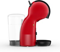NESCAFÉ Dolce Gusto Krups Piccolo XS KP1A35 Capsule Machine, 0.8l Tank, Hot & Cold Drinks, Red/Black