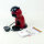 NESCAFÉ Dolce Gusto Krups Piccolo XS KP1A35 Capsule Machine, 0.8l Tank, Hot & Cold Drinks, Red/Black