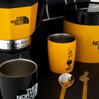 The North Face x Bialetti Moka Set NF0A8FF8ZU31, Espressokocher für 3 Tassen, Aluminium, Outdoor-Kaffeemaschine