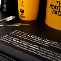 The North Face x Bialetti Moka Set NF0A8FF8ZU31, Espressokocher für 3 Tassen, Aluminium, Outdoor-Kaffeemaschine