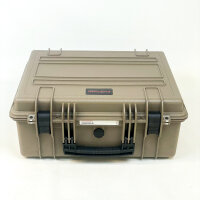 Explorer Cases 4820HL.D Schutzkoffer, Beige, mit Schaumstoff, Innenmaß 480x370x205 mm, Modell IT00158