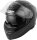 JDC 2783 Motorradhelm L, Schwarz, Doppelvisier, ECE 22.06 geprüft, Schutzhelm für Biker