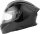 JDC 2783 Motorradhelm L, Schwarz, Doppelvisier, ECE 22.06 geprüft, Schutzhelm für Biker