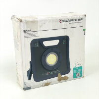 SCANGRIP NOVA 12, LED work light, 12,000 lumens, robust, battery-operated, dimmable, for construction sites and workshops