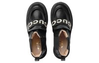 Gucci Ornella Damenstiefel, Leder, Schwarz, Größe 38,5, eleganter Absatz, Reißverschluss, hochwertiges Design