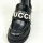 Gucci Ornella Damenstiefel, Leder, Schwarz, Größe 38,5, eleganter Absatz, Reißverschluss, hochwertiges Design
