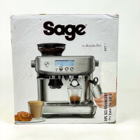 Sage The Barista Pro SES878 BSS Espresso Machine, integrated grinder, stainless steel, 220–240 V, 1380–1650 W