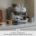 Sage The Barista Pro SES878 BSS Espresso Machine, integrated grinder, stainless steel, 220–240 V, 1380–1650 W