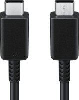 Samsung EP-DN975 USB-C to USB-C Cable, 1m, 5A, USB 2.0, Charging and Data Cable, Black