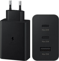 Samsung EP-T6530 Ladeadapter 65W, 2x USB-C & 1x...