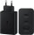 Samsung EP-T6530 Ladeadapter 65W, 2x USB-C & 1x USB-A, Schnellladegerät für Smartphone & Tablet, Schwarz