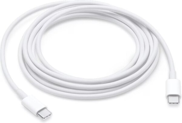 Apple A1739 USB-C Cable 0.5m, white, charging and data cable for iPhone, iPad, and compatible Apple devices