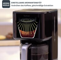 Tefal CM600810 Filter Coffee Machine, 1.25L, 1000W, Aroma...