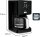 Tefal CM600810 Filter Coffee Machine, 1.25L, 1000W, Aroma Function, Large Brewing Head, Drip Stop, Black