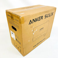 Anker SOLIX Power Dock AE100, Energieladestation, Power Dock, Dunkelgrau, mehrere Ladeanschlüsse, tragbar