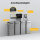 Anker SOLIX Power Dock AE100, Energieladestation, Power Dock, Dunkelgrau, mehrere Ladeanschlüsse, tragbar