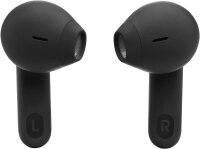 JBL Tune Flex In-Ear-Kopfhörer, kabellos, Pure Bass, ANC, Smart Ambient, 4 Mikrofone, wasserfest, 32h Akku, Schwarz