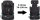 Joie Elevate R129 Kindersitz C2216AASHA000, 76–150 cm, schwarz, höhenverstellbar, Seitenaufprallschutz, Gruppe 1/2/3
